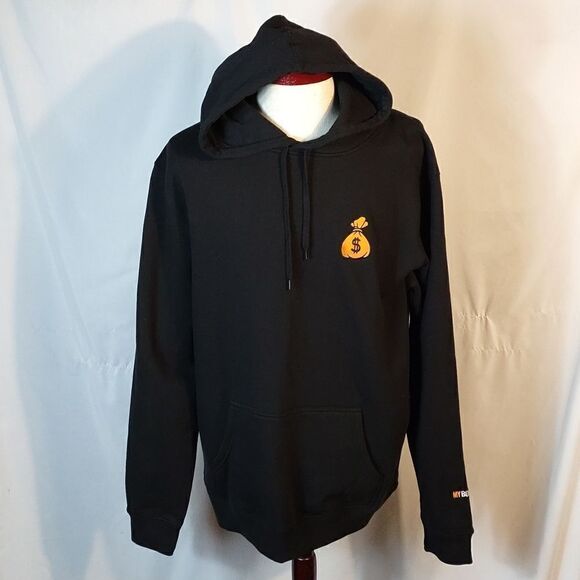 Money Bag Pullover Men's Hoodie - Picture 1 of 7